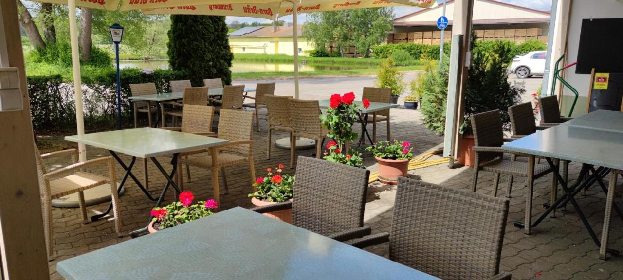 Gasthaus Pension Rezatgrund Windsbach Dış mekan fotoğraf